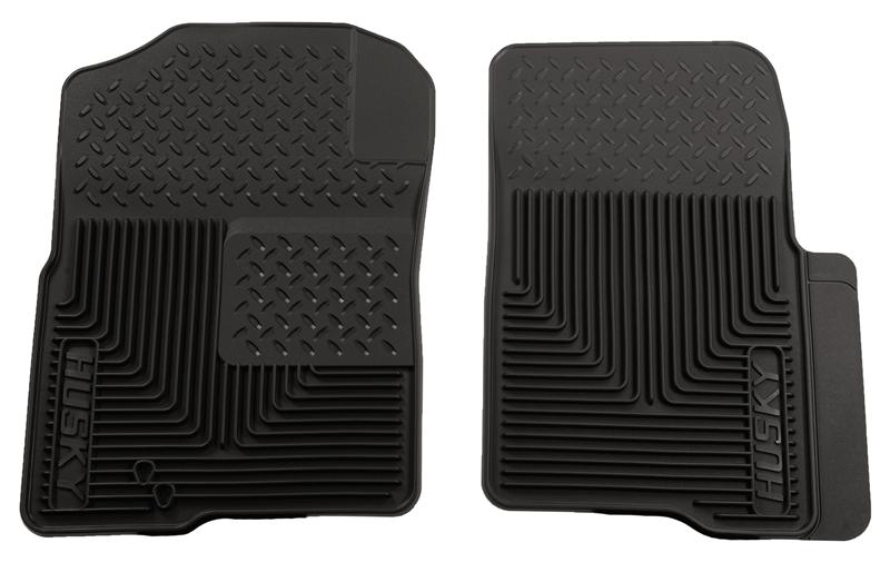 Ford F-150 Floor Mats - Front - Husky Liners - Heavy Duty - Black - `04-`09